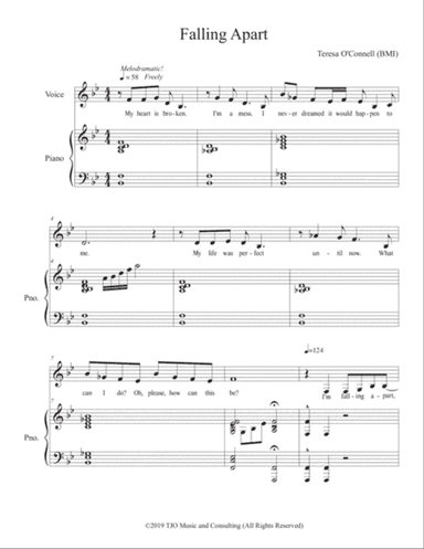 Falling Apart-A Cabaret Song