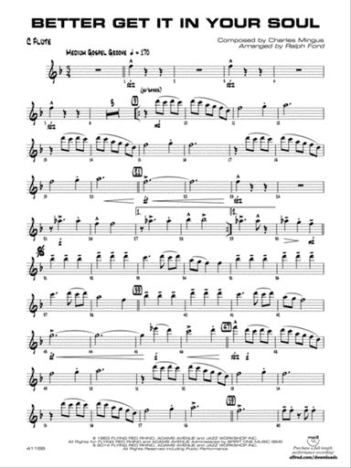 Better Get It in Your Soul: Flute