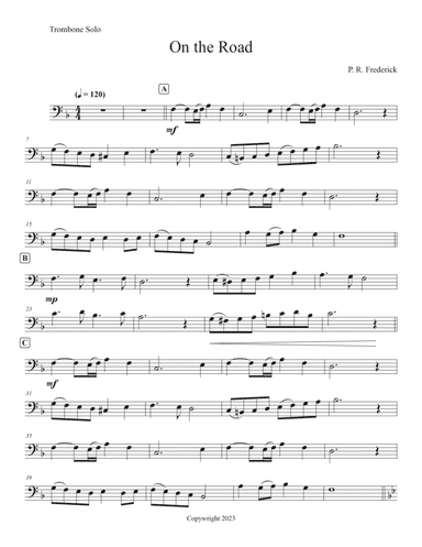 On the Road (Trombone Solo)
