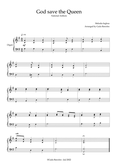 God save the Queen (Organ)