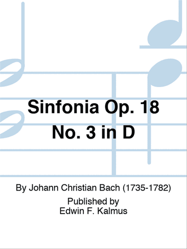 Sinfonia Op. 18 No. 3 in D
