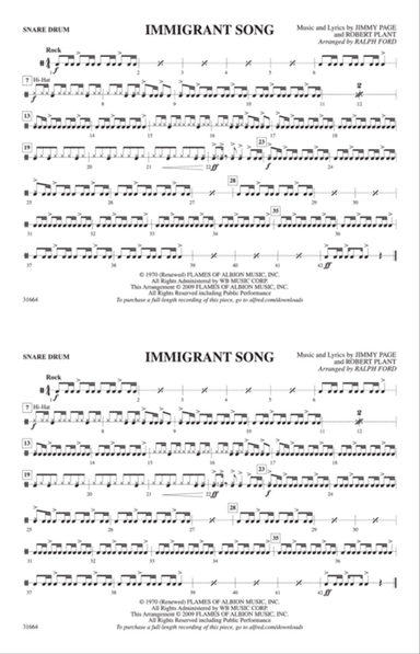 Immigrant Song: Snare Drum