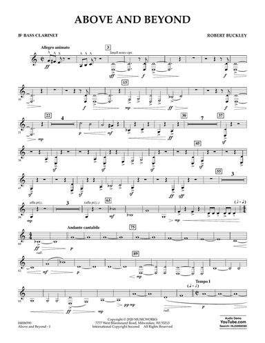 Above and Beyond - Bb Bass Clarinet