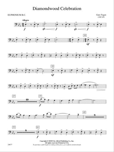 Diamondwood Celebration: Baritone B.C.