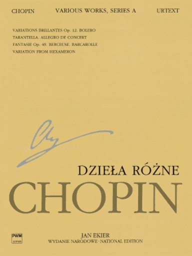 Various Works for Piano, Series A