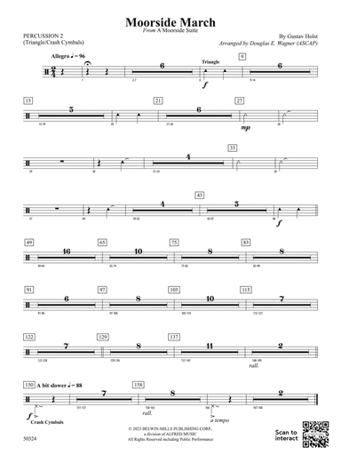 Moorside March: 2nd Percussion
