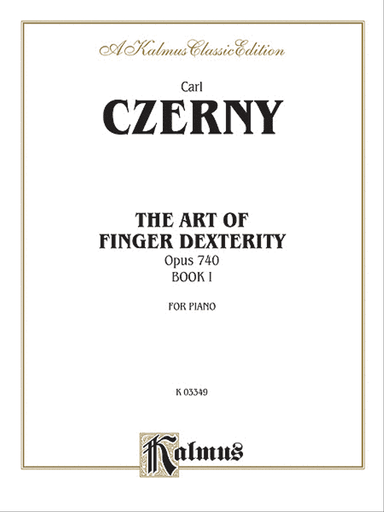 The Art of Finger Dexterity, Op. 740, Book 1