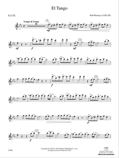 El Tango: Flute