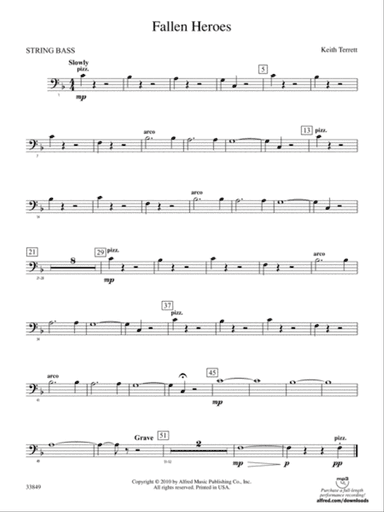 Fallen Heroes: (wp) String Bass