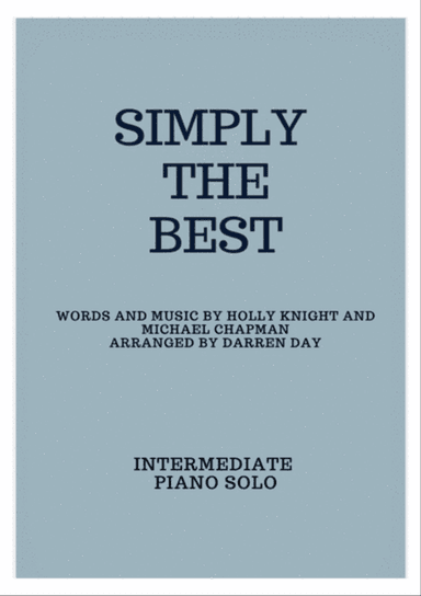 The Best (simply The Best)