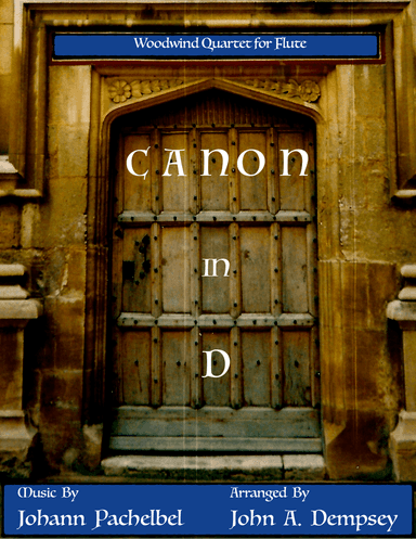 Canon in D (in G major): Flute Quartet