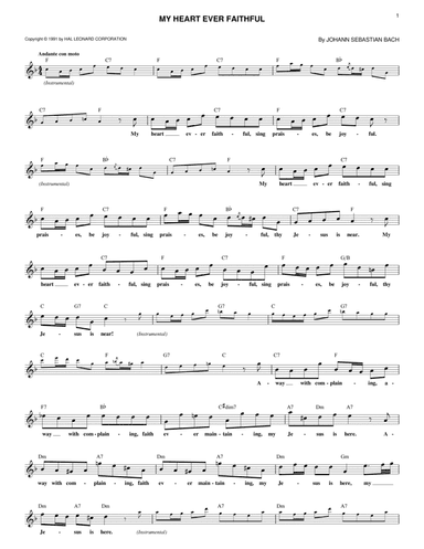 My Heart Ever Faithful