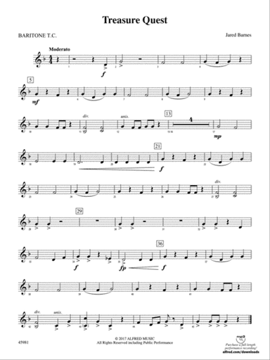Treasure Quest: Baritone T.C.