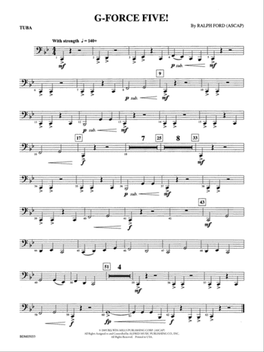 G-Force Five!: Tuba
