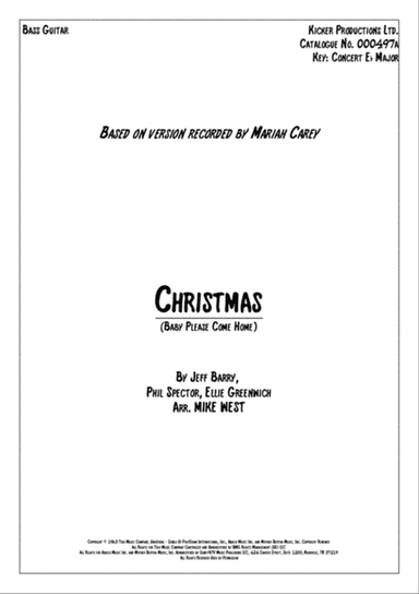 Christmas (baby Please Come Home)