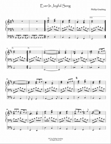Ever In Joyful Song