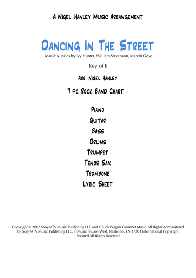 Dancing In The Street