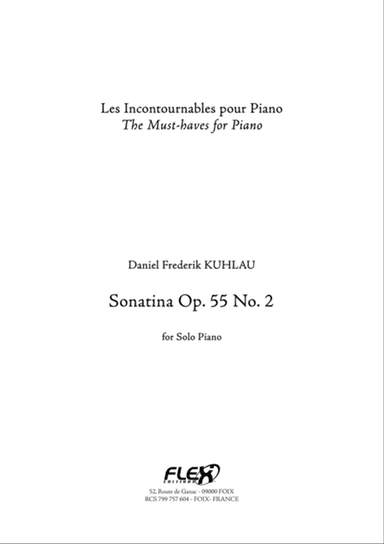 Sonatina Op. 55 No. 2