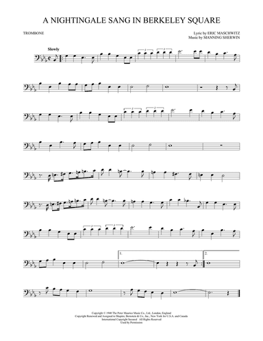 A Nightingale Sang In Berkeley Square