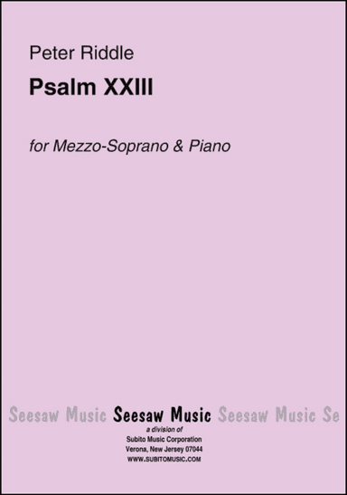 Psalm XXIII