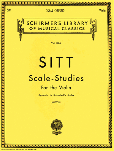 Scale Studies for Violin, Appendix to Schradieck Scales