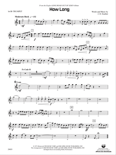 How Long: 1st B-flat Trumpet