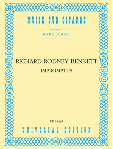 Impromptus, Guitar