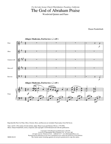 The God of Abraham Praise (Downloadable)
