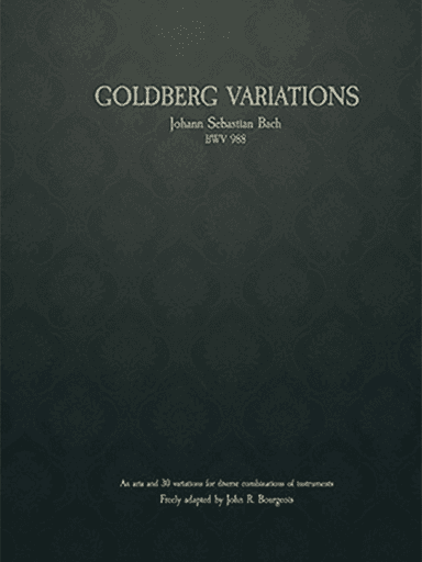 Goldberg Variations - Full Score