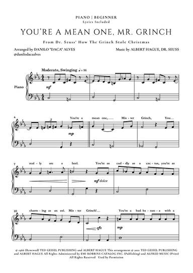 You're A Mean One, Mr. Grinch