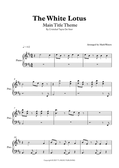 White Lotus, The - Main Title Theme