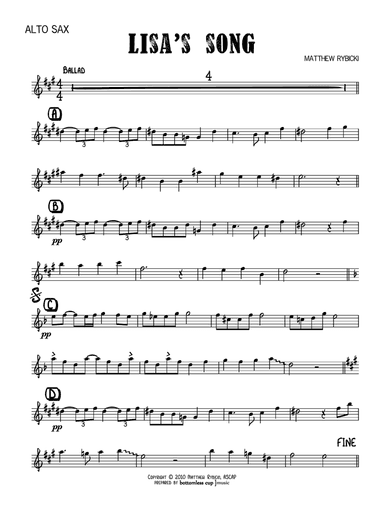 Lisa's Song (Sextet Parts)