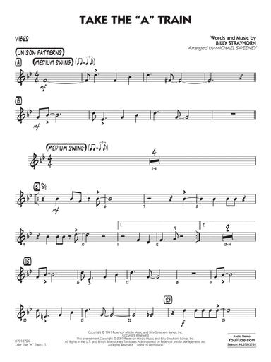 Take the "A" Train (arr. Michael Sweeney) - Vibes
