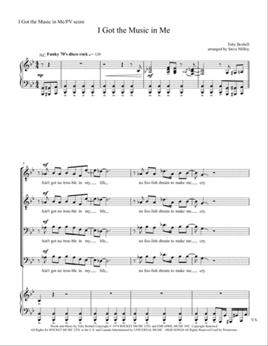 I Got The Music In Me