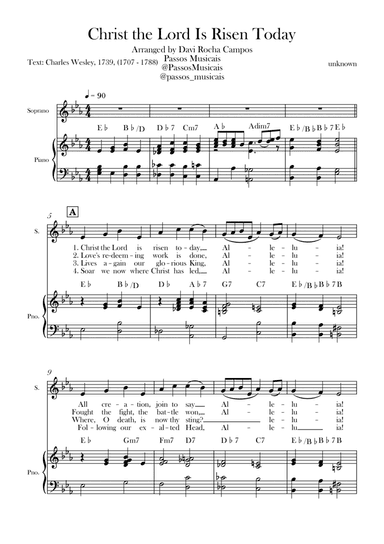 Christ the Lord is Rises today