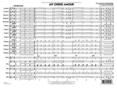 My Cherie Amour (arr. Mark Taylor) - Conductor Score (Full Score)
