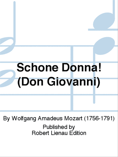 Schöne Donna! (Don Giovanni)