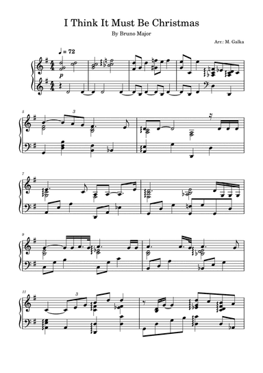 I Think It Must Be Christmas