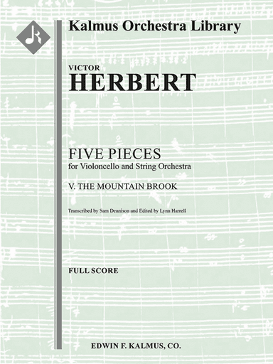 Five Pieces for Cello and Orchestra: V. The Mountain Brook