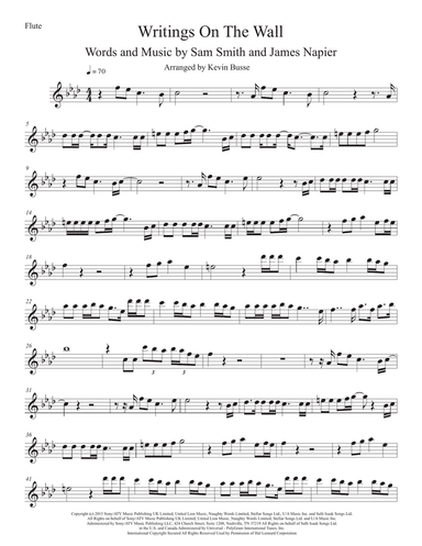 Writing's On The Wall from the film SPECTRE