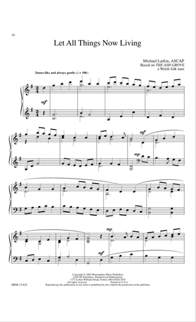 Let All Things Now Living (Downloadable)