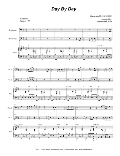 Day By Day (Trombone Duet)