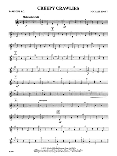 Creepy Crawlies: Baritone T.C.