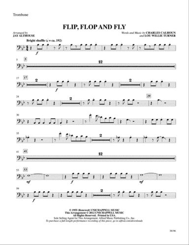 Flip, Flop and Fly: 1st Trombone