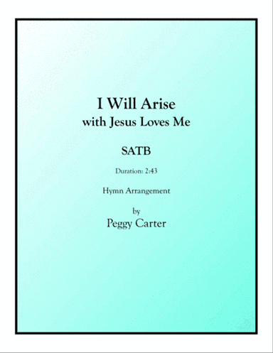 I Will Arise And Go To Jesus SATB