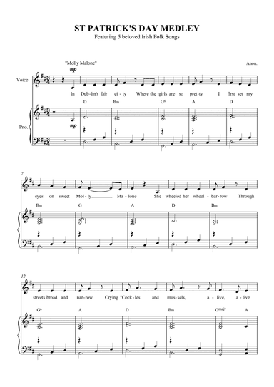 St Patrick's Day Medley