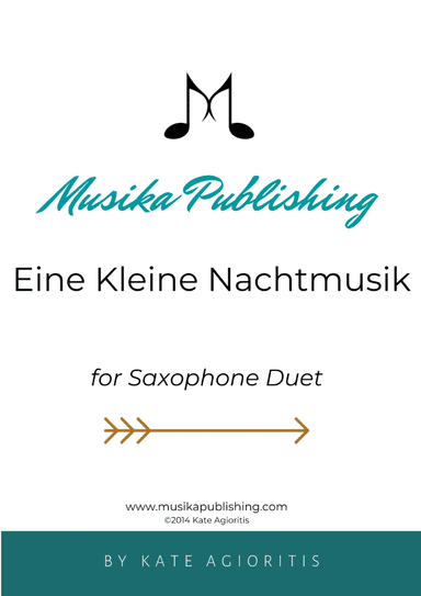 Eine Kleine Nachtmusik - Saxophone Duet