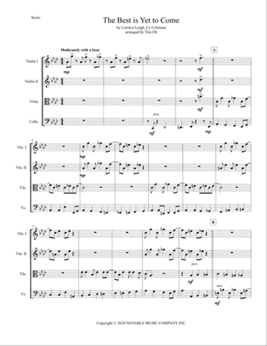 The Best Is Yet To Come