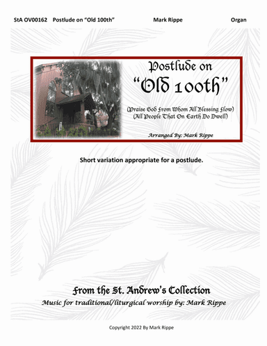 Postlude on "Old 100th" (StA OV00162)