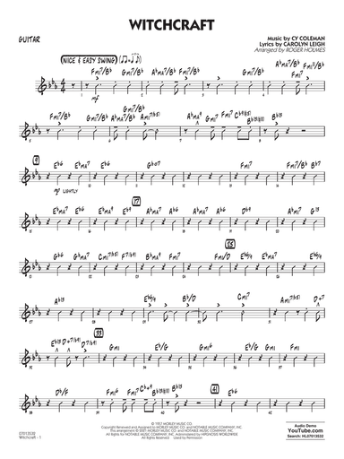 Witchcraft (arr. Roger Holmes) - Guitar